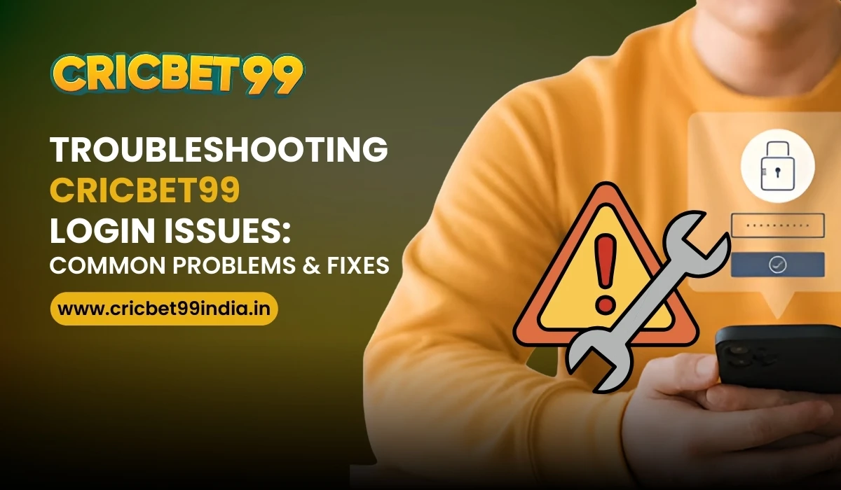 Read more about the article Troubleshooting Cricbet99 Login Issues: Common Problems & Fixes