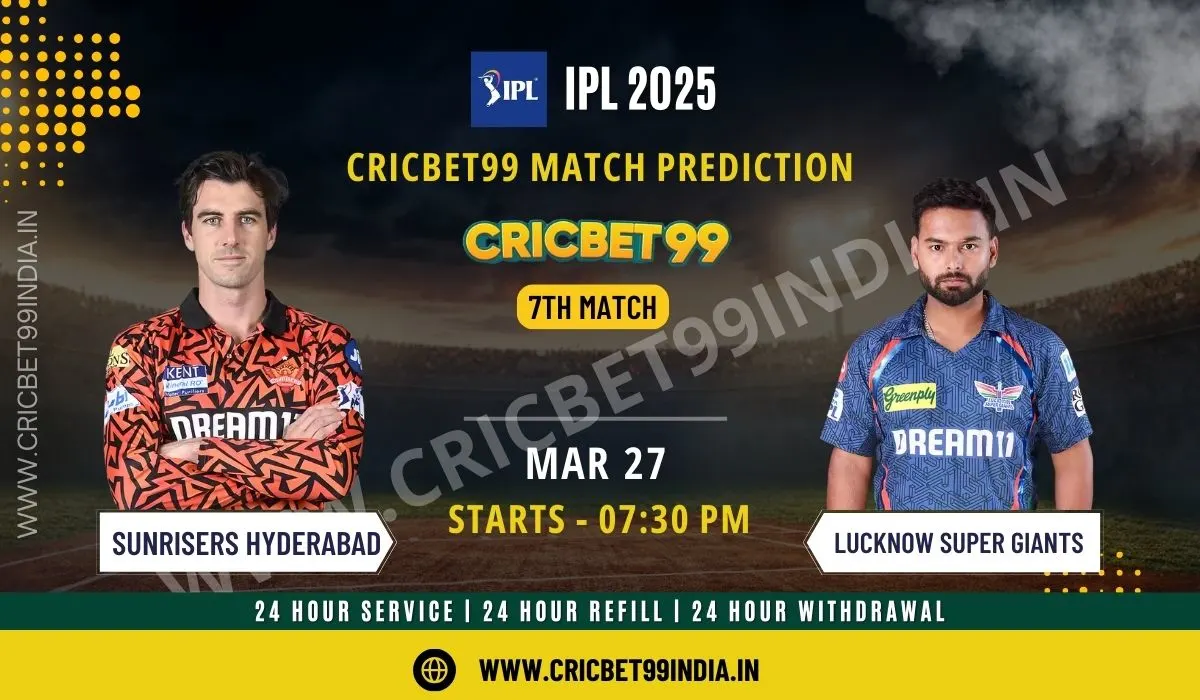 Read more about the article SRH vs LSG: IPL 2025 Match 7 – Cricbet99 Prediction and Analysis