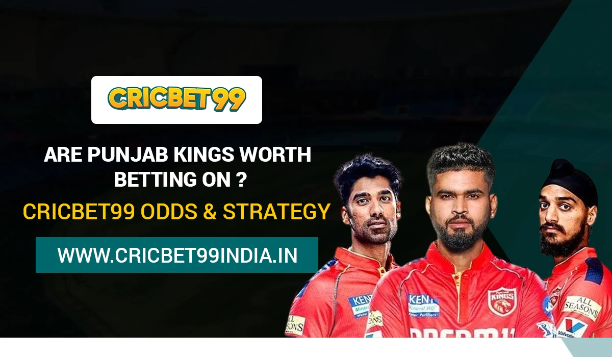 Read more about the article Are Punjab Kings Worth Betting On? Cricbet99 Odds & Strategy
