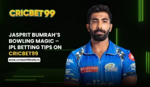 Read more about the article Jasprit Bumrah’s Bowling Magic – IPL Betting Tips on Cricbet99