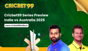 Read more about the article Cricbet99 Series Preview: India vs Australia 2025