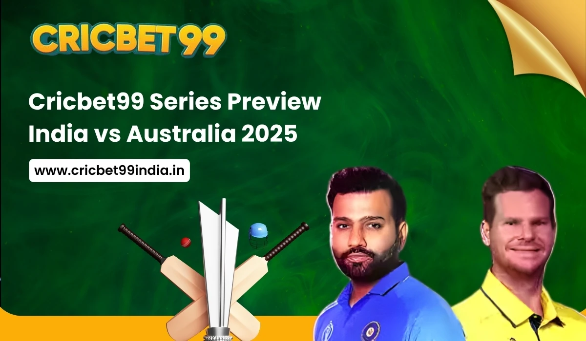 Read more about the article Cricbet99 Series Preview: India vs Australia 2025